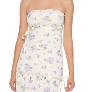Forever 21 | Dresses | Forever 2 Strapless Pink Dress | Poshmark